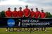 The Liberty University Men’s Golf team captures the title at the 2012 NCAA Greensboro Regional Tournament. Photo by Liberty University Photo Staff