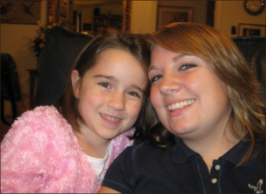 Christmas Gift — Grace Conner Battle (left) pictured with her cousin Cat Hewett (news editor) during their Thanksgiving  celebration in 2007.