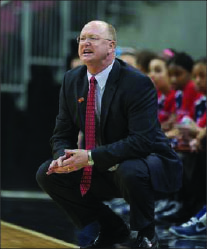 Consistent — Green has led the Lady Flames to six straight 20-win seasons. Photo credit: Joel Coleman