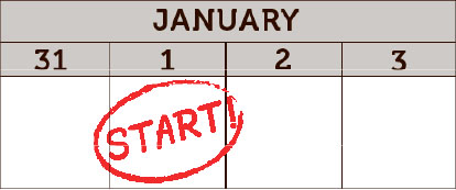 RESOLUTION — Choosing a single goal will result in better chances of completion by the year’s end. Photo credit: Breann Black