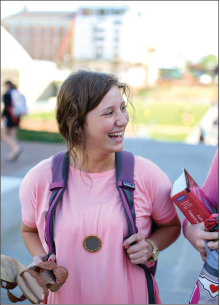 "I'm going to be an aunt soon so that makes me happy." - Nikki Pittman