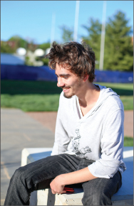 "I love writing creatively. I want to be an author one day." - Tyler Bernas