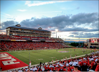 Completed Williams Stadium. Photo credit: Courtney Russo