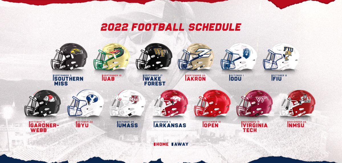 Liberty Announces 2023 And 2024 Football Schedules Liberty Flames
