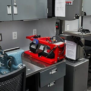 Simulator Support Shop Band Saw