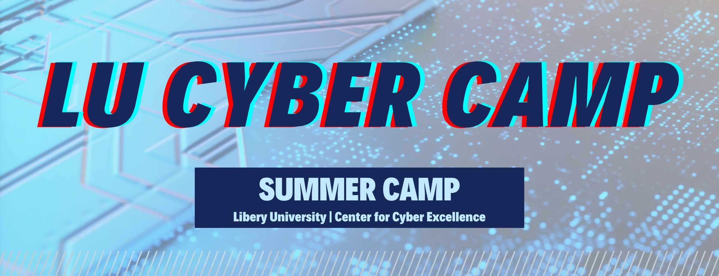 LU Cyber Summer Camp for high school students header image