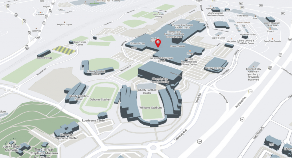 Map view of the location of Postal Services