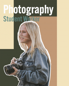 Photography Student Worker 2021