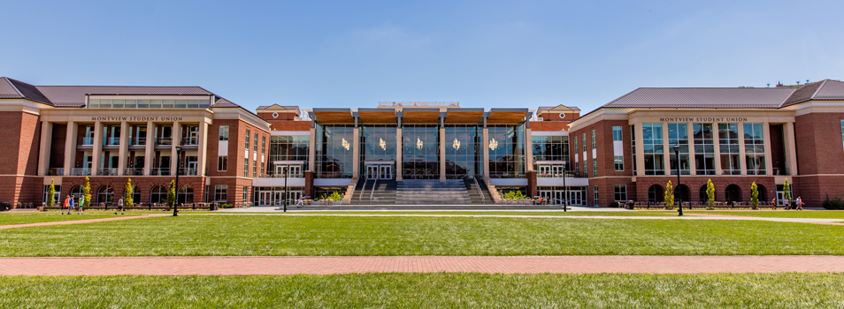 Photo of Montview Student Union and DeMoss Hall
