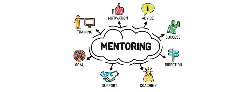 Photo describing multiple areas of peer mentoring