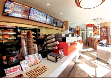2. Dunkin Donuts opens for business in the Commons 1 dorm.