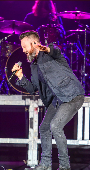 Musicians — Newsboys, Audio Adrenaline, Finding Favour and John Tibbs brought the “We believe ... God’s Not Dead Tour” to Liberty April 11 at the Vines Center. Photo credit: Leah Seavers