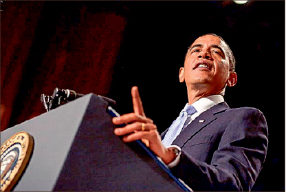 new effort — Barack Obama launched campaign to ban gay conversion therapy for U.S. minors. Photo credit: Britannica Image Quest