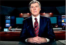 FRAUD — Dan Rather, played in the film by Robert Redford, lost his job after an erroneous report in 2004. Google images