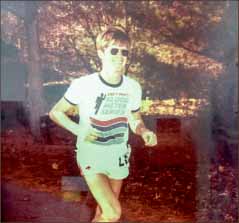 long distance — Liberty professor David Horton’s first race was the 17th annual JFK 50 miler Nov. 17, 1979. Photo provided