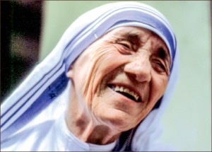 SISTER — The canonization process for Mother Teresa began in 2002 under Pope John Paul II . Photo credit: Google images