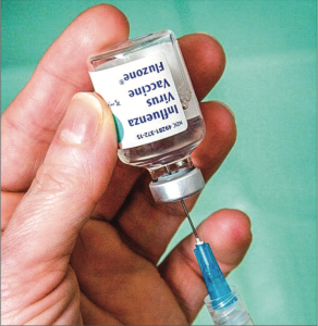 A-CHOO — Students can get a u shot at Liberty's health center for an additional fee. Photo Credit: Google Images