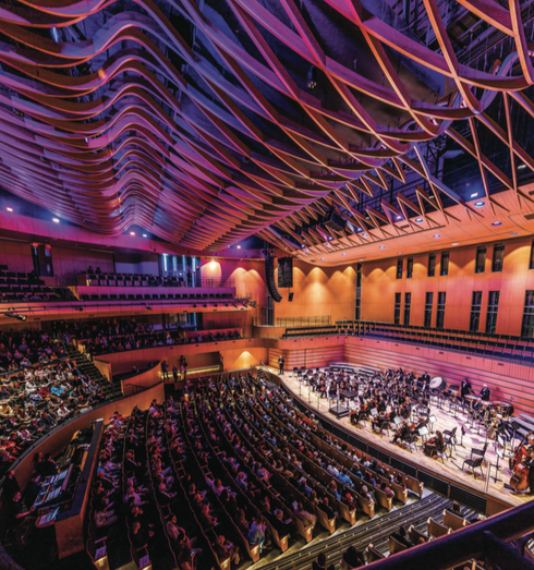GRAND — The concert hall offers a unique atmosphere and acoustics in its design. PC: Joel Coleman| Liberty University News Service