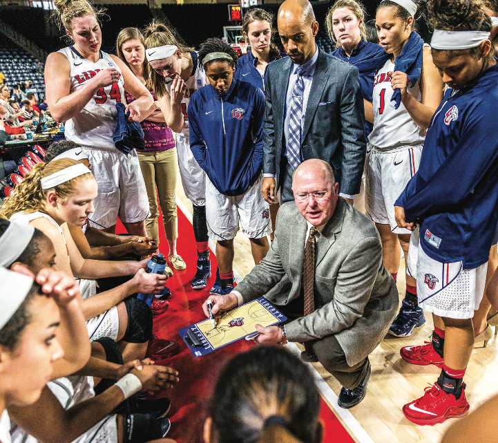 EXPERIENCE — Head Coach Carey Green is entering his 18th season with 403 victories. Photo Credit: Kaitlyn Becker Johnson
