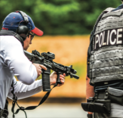 SAFETY— The gun range will be used to host LUPD's training. Joel Coleman| Liberty University News Service