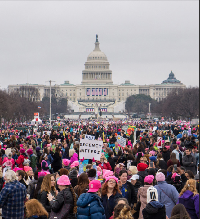 MARCH — Over 2 million women marched worldwide for various causes. Photo Credit: Google Image