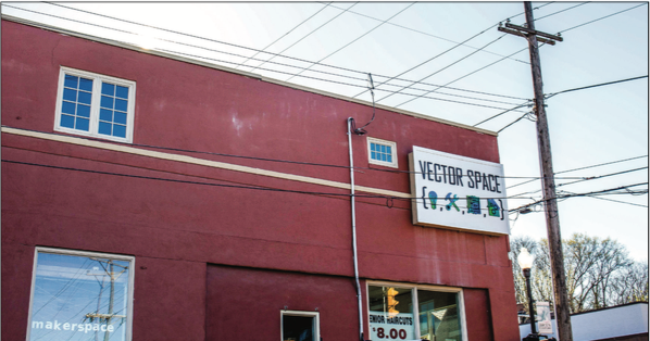 LET’S GET CREATIVE — Vector Space teaches programming, metalworking, 3D printing and more. Photo Credit: Cassie Conley