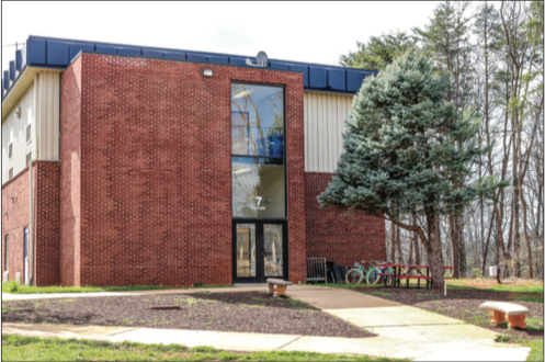 BUILDING — Dorm 7, located on south campus, will be demolished in May after graduation. Photo Credit: Will Collier