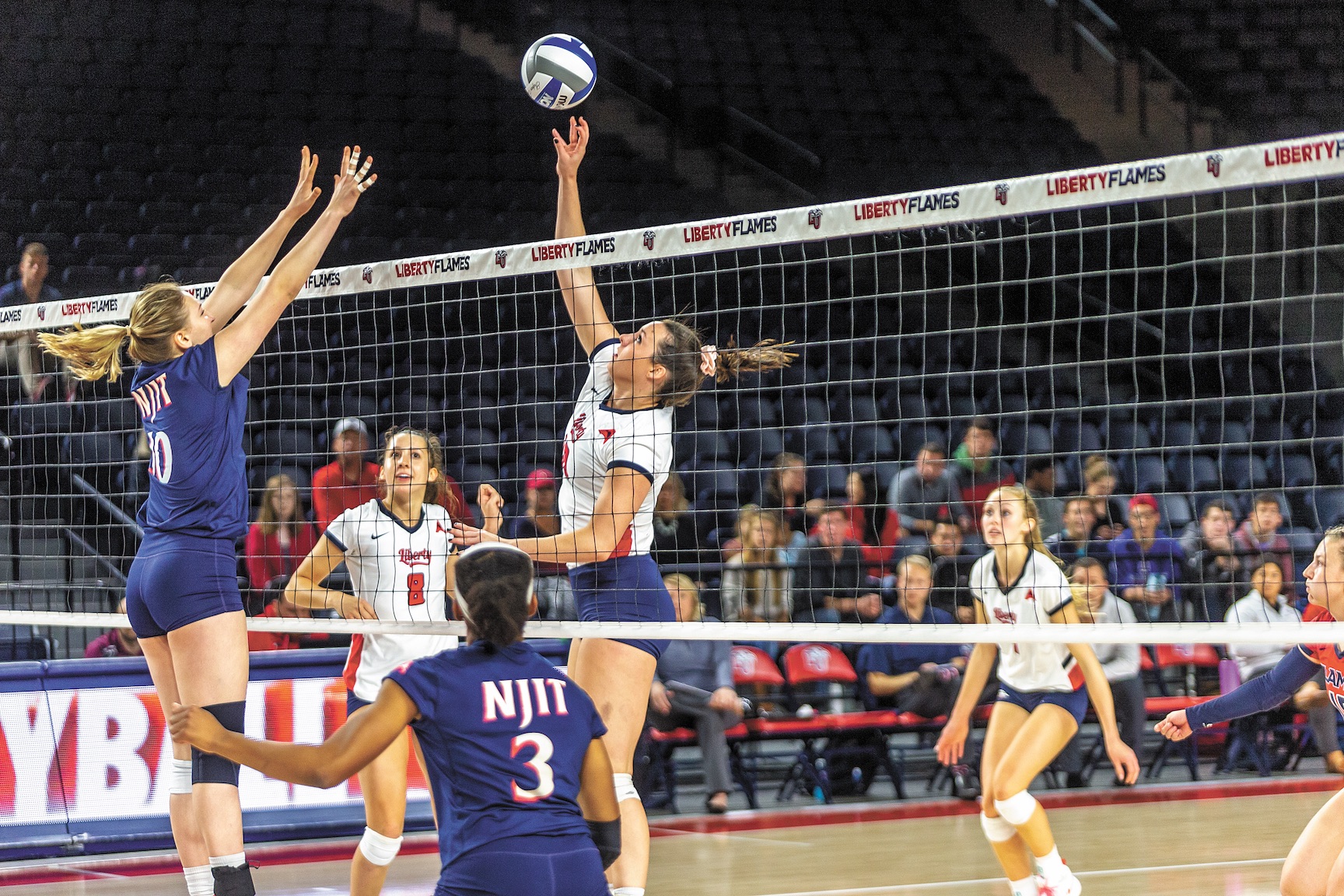 Volleyball ends first ASUN season - The Liberty Champion