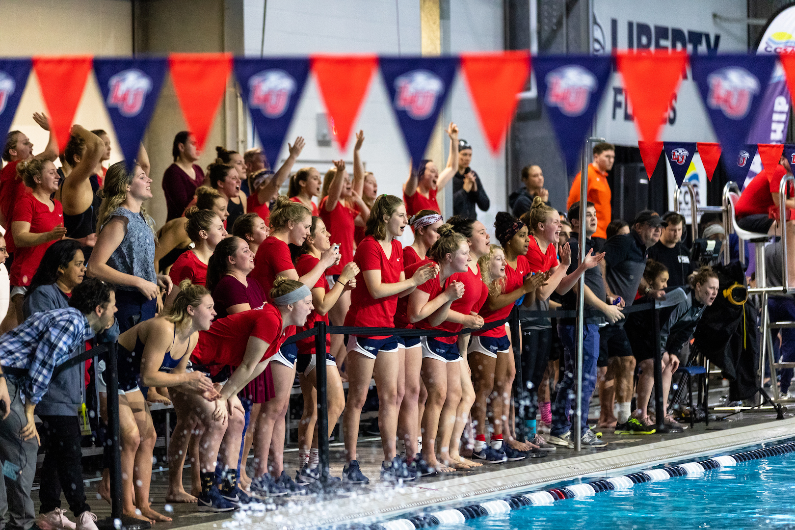 Liberty Swim Team boasts school-high GPA – The Liberty Champion