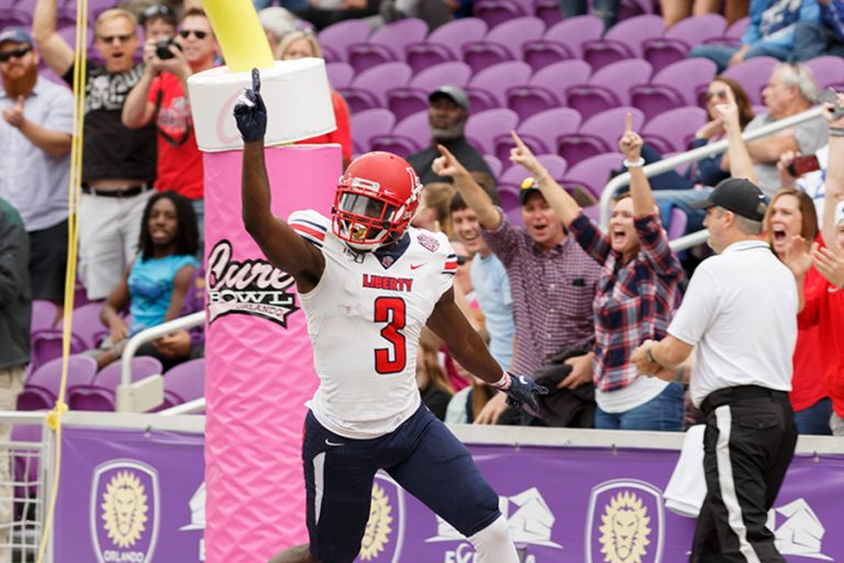 Liberty third team in college football history to win bowl game