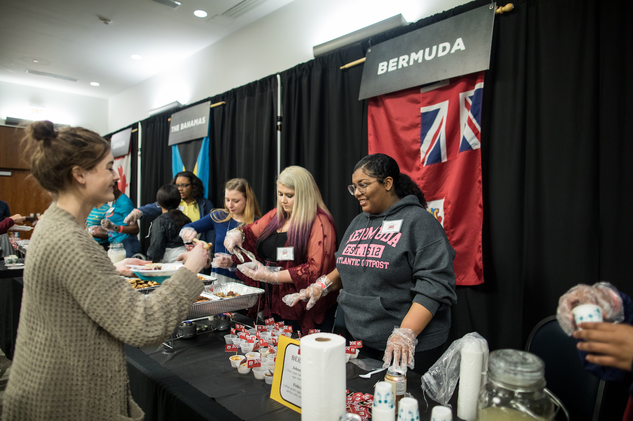 Previewing the Taste of Nations event that will allow students to eat