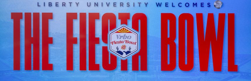 Liberty football is set to meet the Oregon Ducks in this year's Fiesta Bowl.
