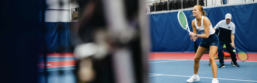 Fighting for family Liberty women s tennis battles on and off the