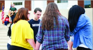 PRAYER — The event was hosted by the Liberty SGA and OSL. 