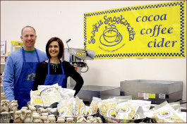 sweets — The gourmet shop offers a variety of uniquely created food and drinks. Photo credit: Abby Kourkounakis