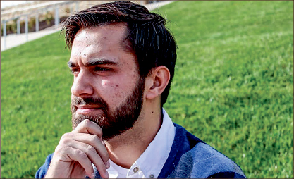 au naturel — Many men allow their beards to grow out during No Shave November. Photo credit: Rachael Graf