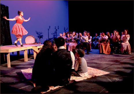 Sing — Following a band of clowns, the opera brought music to a story of love, pain, tragedy and a lesson learned.