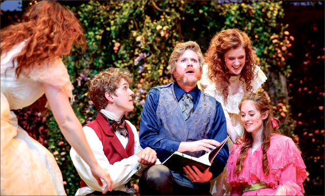 reveal — “The Secret Garden” depicts a mysterious discovery, displays child-like curiosity and ends in redemption, according to director Linda Nell Cooper. Photo credit: Courtney Russo