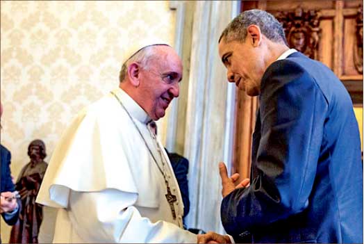 catholic — Pope Francis visited the White House last week in his tour of the Western Hemisphere. Google Images