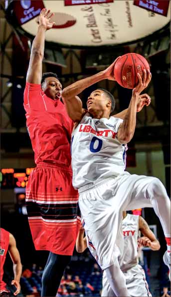 Farewell — The Flames also said bye to senior Anthony Fields on Senior Day. Photo credit: Leah Seavers