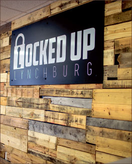 ChALLENGE — Locked Up Lynchburg will provide entertainment to students, businesses and Lynchburg locals. Photo credit: Leah Seavers