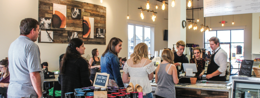 QUAINT — The Bean Tree Café offers both beverages and food, as well as an open meeting area designed for groups to gather in. Photo credit: Amber Tiller