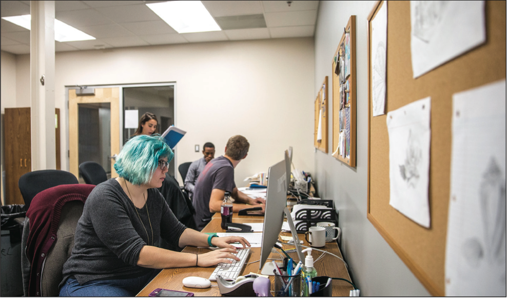 staff — The Liberty Champion is a student-run publication by Liberty University. Photo Credit: Michela Diddle