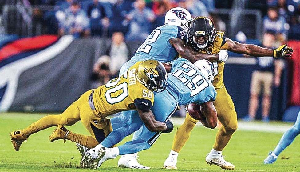 PRIMETIME — The NFL has experienced a decline in viewership during the 2016-2017 season. PC: Jaguars.com