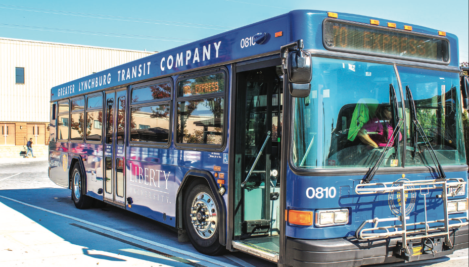REAL TIME — Students can track the bus schedule, as well as each bus’ location and ETA. Photo Credit: Taylor Coleman