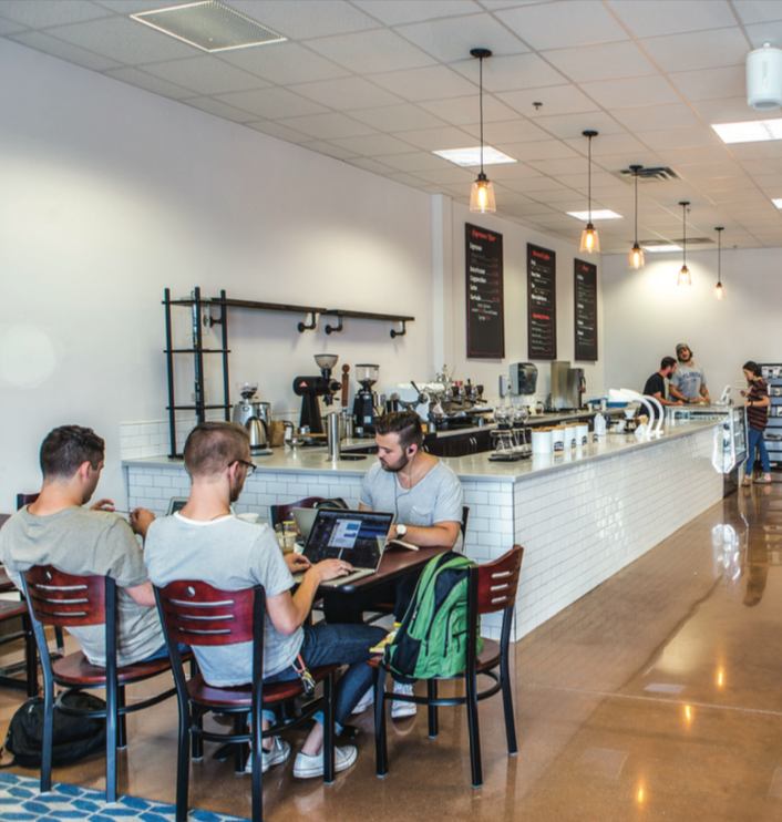 CAFFEINATE — Third Wave Coffee offers distinctive drink blends and roasts from ethically-sourced locations. Photo credit: Caroline Sellers