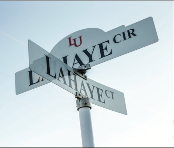 STREET SIGN — On Jan. 10, the Lynchburg City Council voted to change seven of the road signs on campus. Photo Credit: Amber Tiller