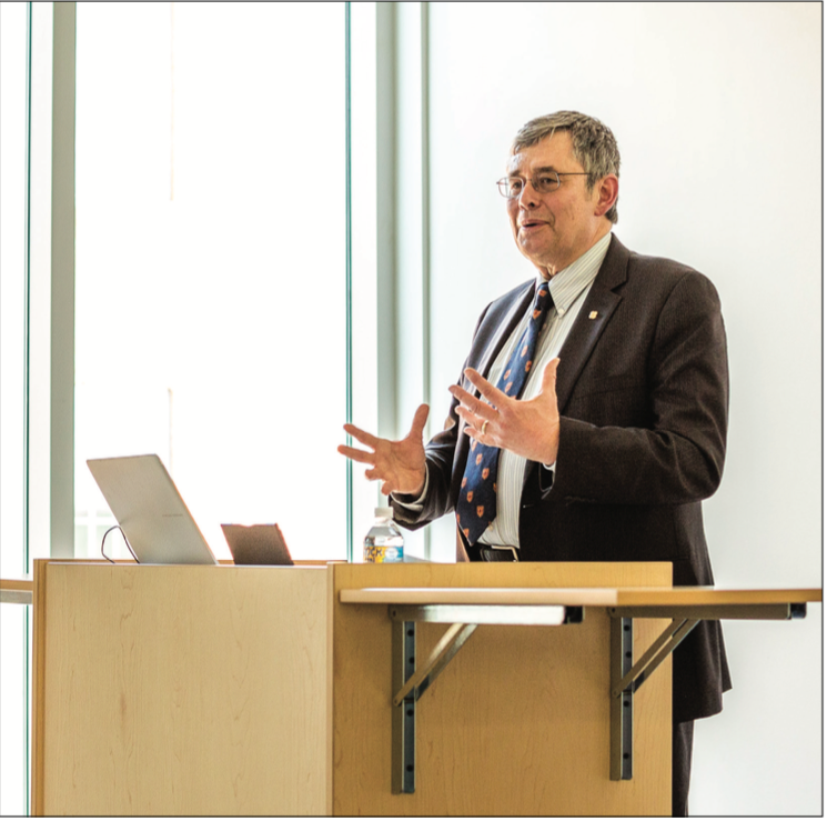 TEACH — Jim Melnick taught students about doing missions with Russian Messianic Jews. Photo Credit: Michela Diddle