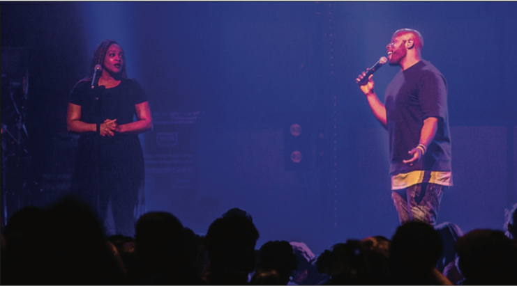 Worship artist Anthony Evans continues Fervent Tour at TRBC in Lynchburg Photo Provided: Caroline Sellers