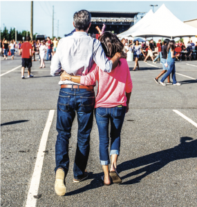 Jerry and Becki Falwell at the 2013 Block Party. Photo Credit: Joel Coleman